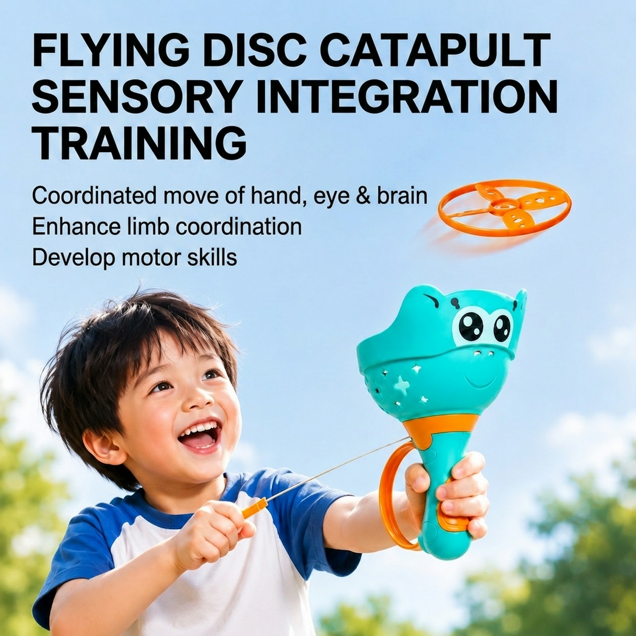 Mquduo Flying Disc Catapult La - Sports Equipment For Kindergarten 评论和价格
