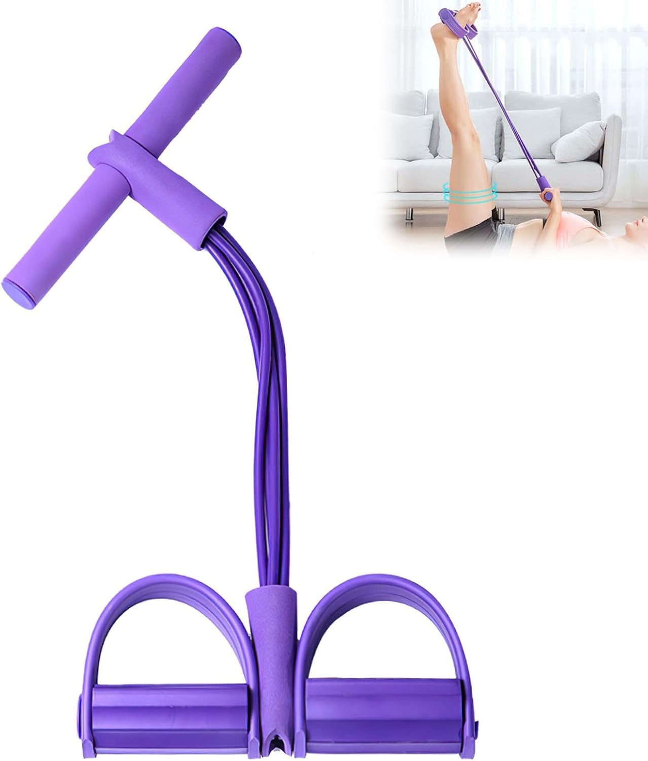 4-Tube Pedal Resistance Band M - Sports Equipment Warehouse 评论和价格