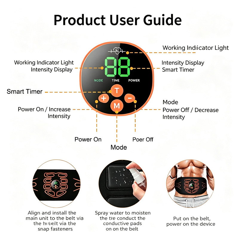 Abdominal Toning Belt Smart Ab - Sports Equipment Meaning 评论和价格