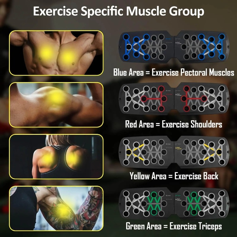Foldable Push Up Board with Re - Sports Equipment Warehouse 评论和价格